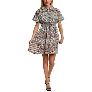 Ro's Garden Womens Ro’S Garden Jade Shirtdress, Pink